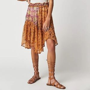 FREE PEOPLE Antik Batik 2 pc Loah Skirt